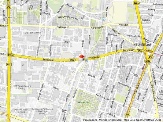 Geolyzer Kartenausschnitt