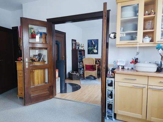 Durchgang zu Wohnen EG