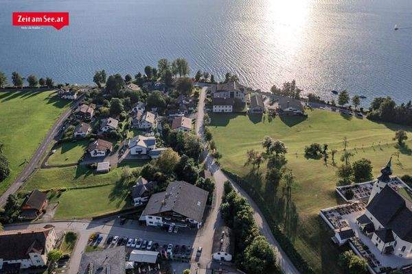 Blick auf den Attersee