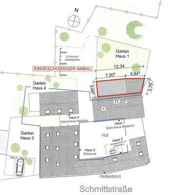 Aufsicht - Zeichnung