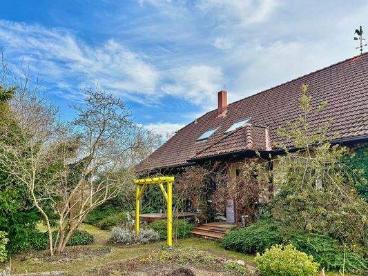 Terrasse und Gartenzugang