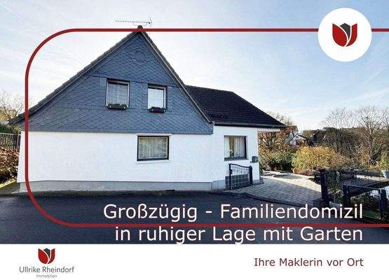 Familiendomizil in ruhiger Lage mit Garten