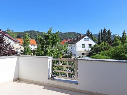 Schöner Ausblick im Obergeschoss