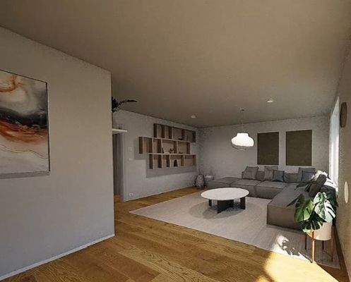 Wohnzimmer_Ansicht II_Visualisierung
