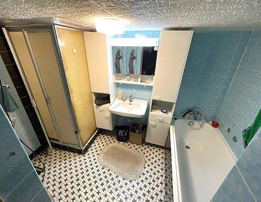 Badezimmer Wanne, Dusche Keller Haupthaus