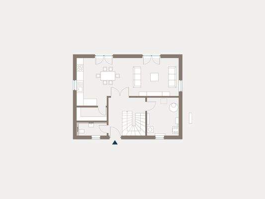 Home 6 Mustergrundriss Erdgeschoss