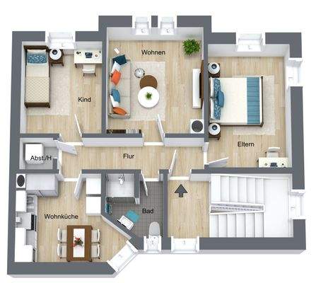 Grundriss Dachgeschoss 25