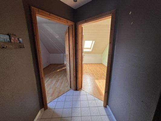 Flur im Dachgeschoss