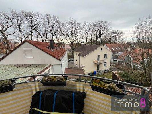 der Blick immer Richtung Stadt 