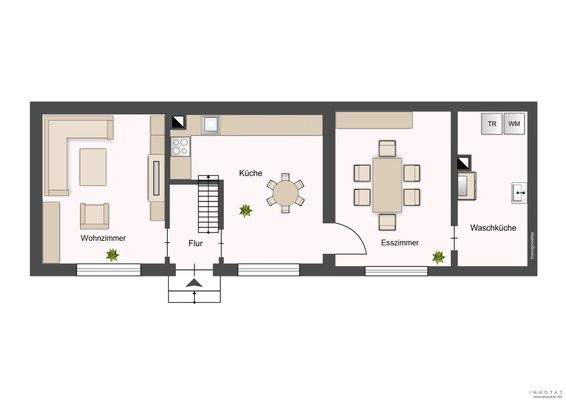 Grundriss Erdgeschoss