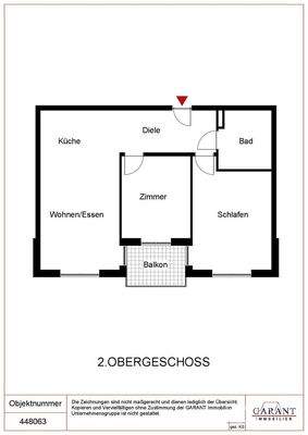 3-Zimmer-Wohnung 1.OG