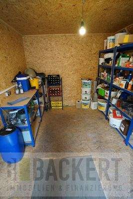 Lagerraum in der Scheune