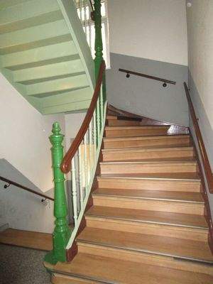 kleines aber gepflegtes Treppenhaus