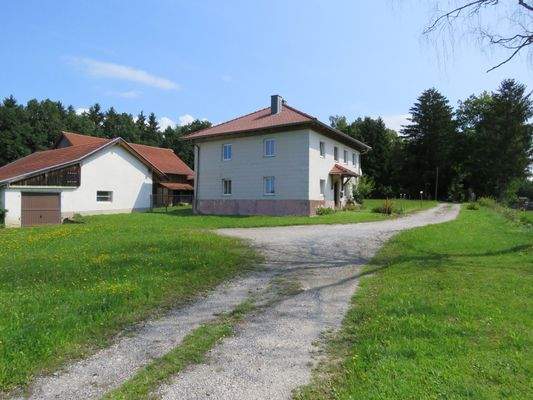 Südwestansicht Wohnhaus    