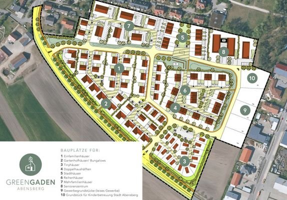 Lageplan  Green Gaden  Abensberg_Raiffeisen_V2-9