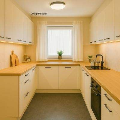 Küche-Erdgeschoss-Designbeispiel