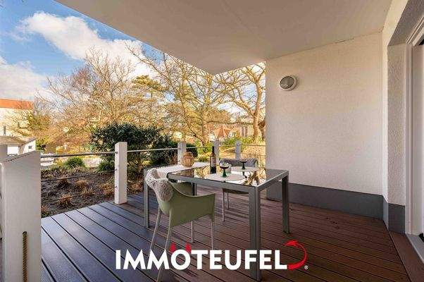 Sonnenterrasse auf der Sonnenstraße