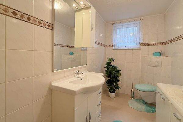 zweites Gäste-WC im Untergeschoss