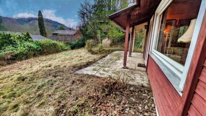 Blick zur Terrasse