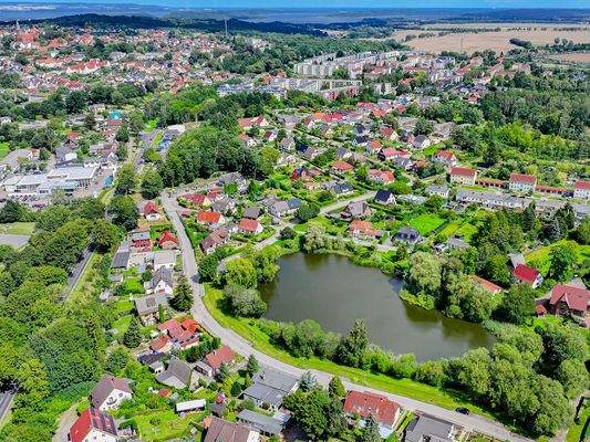 Die Umgebung in Bergen auf Rügen