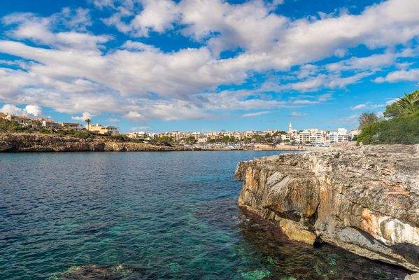 Nähe Hafen von Porto Cristo