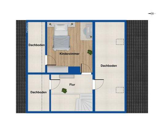 Grundriss Dachgeschoss