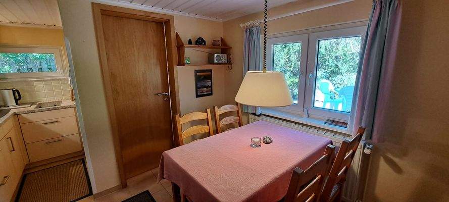 Essbereich Ferienhaus