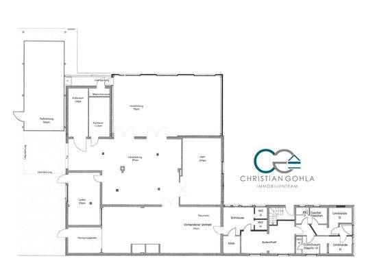 Grundriss Räucherei