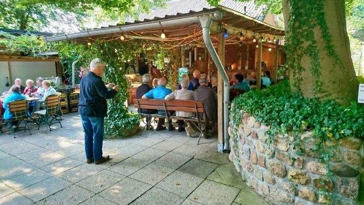 Biergarten überdacht