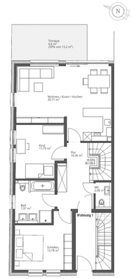 Grundriss Erdgeschoss