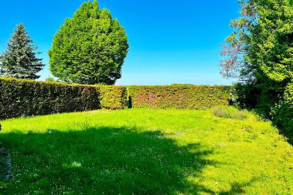 Geschützter Gartenbereich