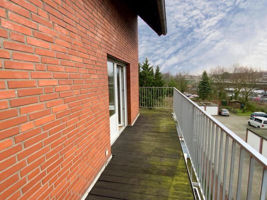 Balkon Zugang vom Wohnzimmer