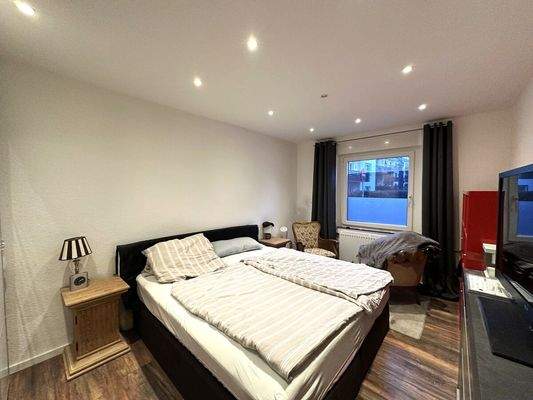 Das Schlafzimmer ...