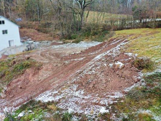 Ansicht vom Süden im Winter