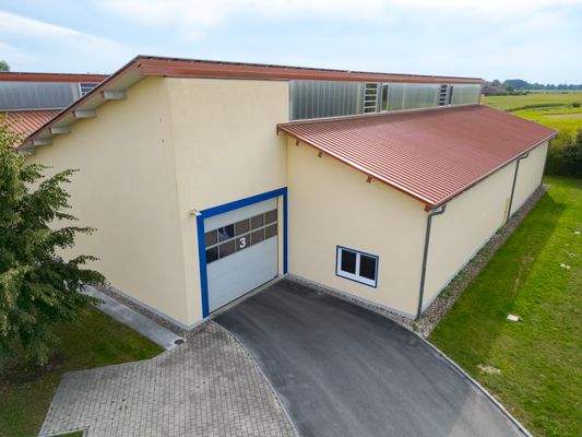 Drohnenaufnahmen - Halle 3