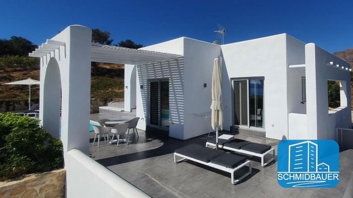 Kreta, Agia Galini: Geräumige Villa und 4 Studio-A