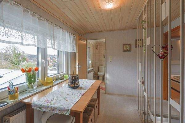 Der Flur im Dachgeschoss