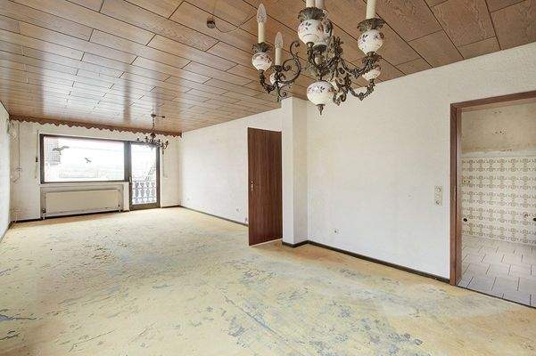 Wohn- und Essbereich mit Küche Erdgeschoss