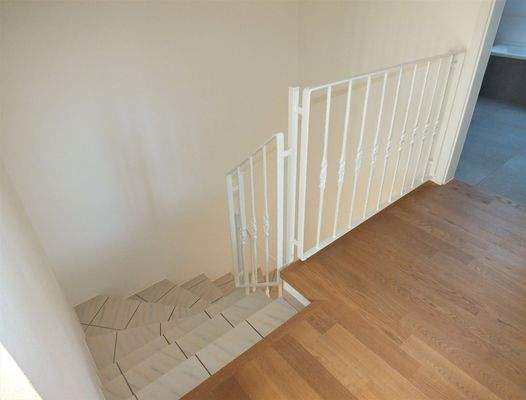 Helle Treppenansicht