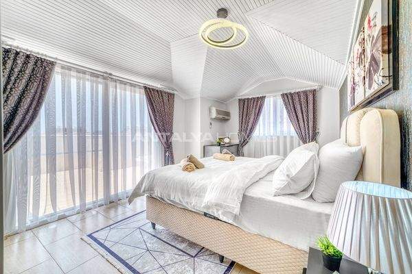 Furnished Flat in Seaside Complex in Obagöl, Alanya