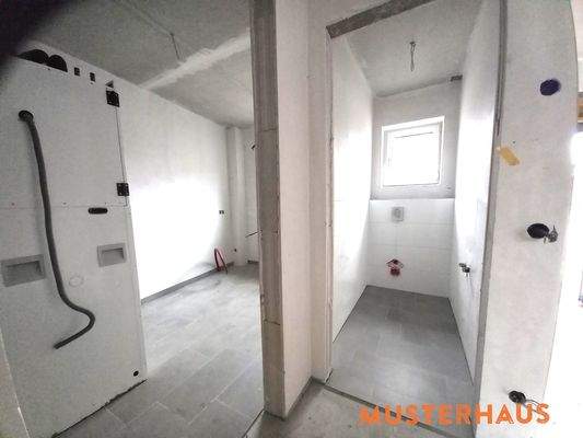 Gäste-WC u. HWR -Musterhaus-