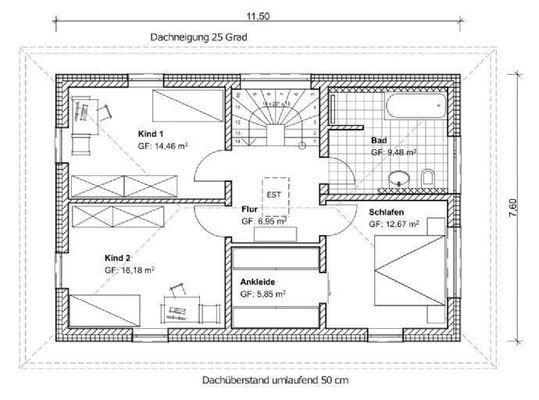 Grundriss OG