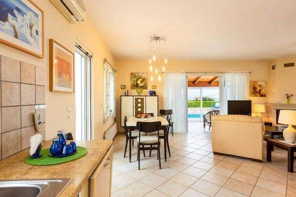 Kreta, Plaka: Einzigartige Villa mit herrlicher Aussicht zu verkaufen