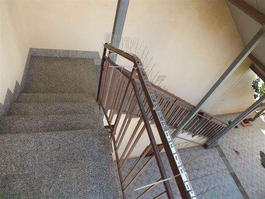 Treppe zum Obergeschoss