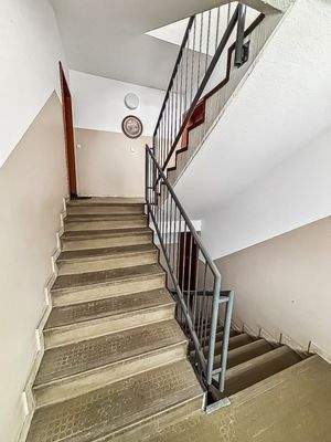 Gepflegtes Treppenhaus