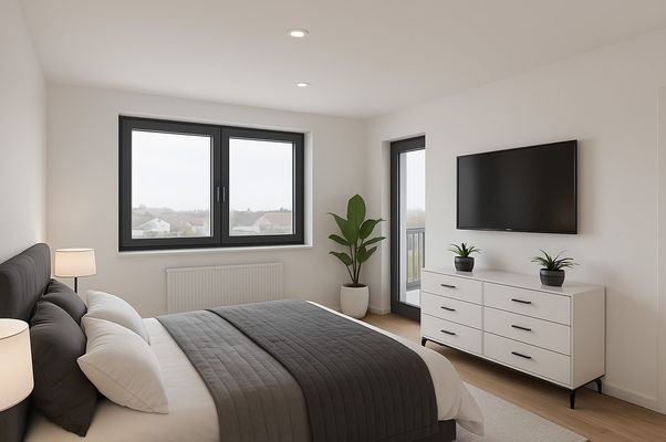 Schlafzimmer (Gestaltungsbeispiel)