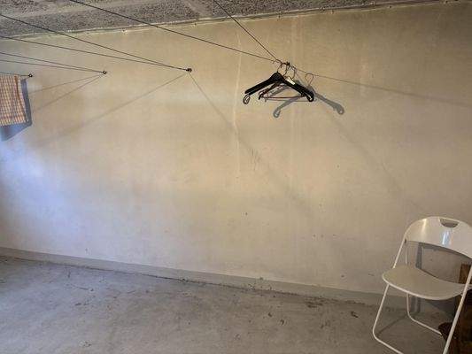 einer von zwei Trockenräumen