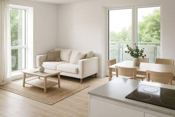 Wohn-/ Essbereich (*Gestaltungsbeispiel)