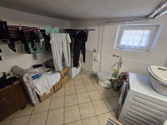 beheizte Waschküche