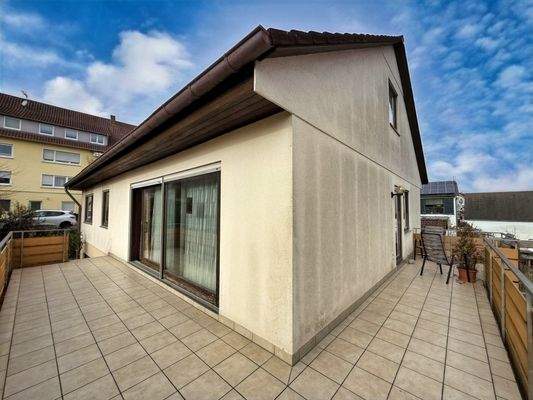 Balkon Südwestseite